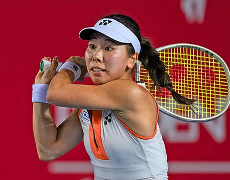  坂詰姫野 ダブルベーグルで勝利 