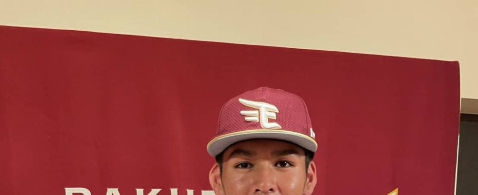 【楽天】育成１位の日本海Ｌ富山・幌村黛汰が契約合意「死ぬほど練習し支配下を勝ち取りたい」