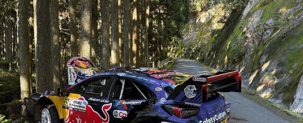 WRCジャパン：SS3でクラッシュアウトのジョッシュ・マカリアン、現場に救急車が到着