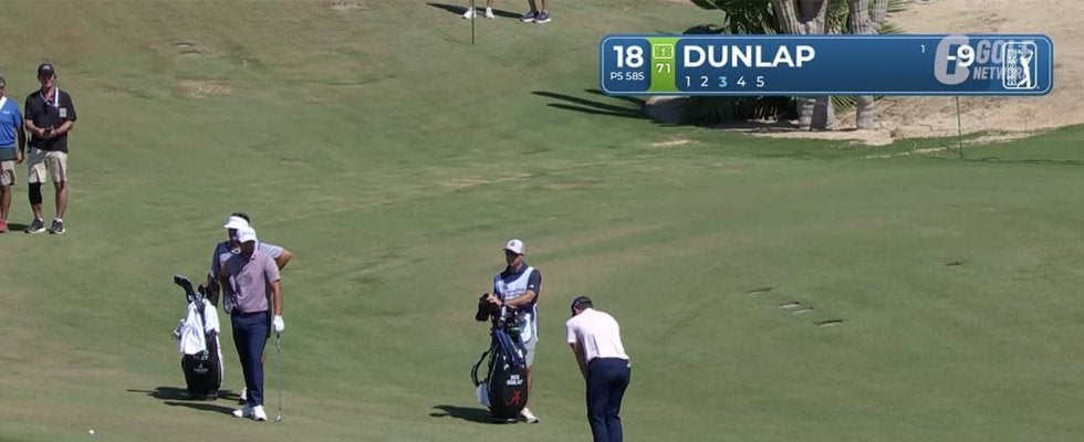 【動画】ダンロップフェニックス来日予定のニック・ダンラップがチップインイーグルなどで「61」をマーク【ワールドワイドテクノロジーチャンピオンシップ1日目】