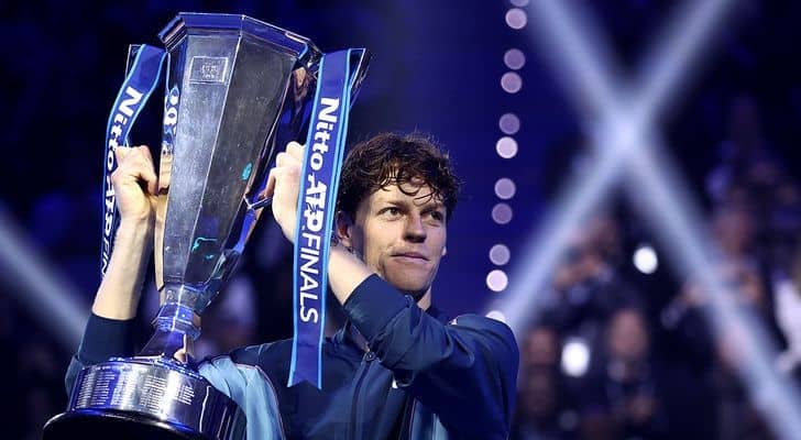 9日開幕の男子ツアー最終戦「Nitto ATPファイナルズ」組み合わせが決定 シナー、アルカラスが出場