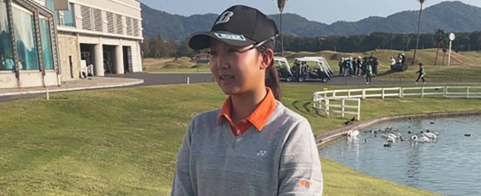 高3の伊藤愛華がトップ合格でQTファイナルステージへ　「1年目から優勝できるように頑張る」