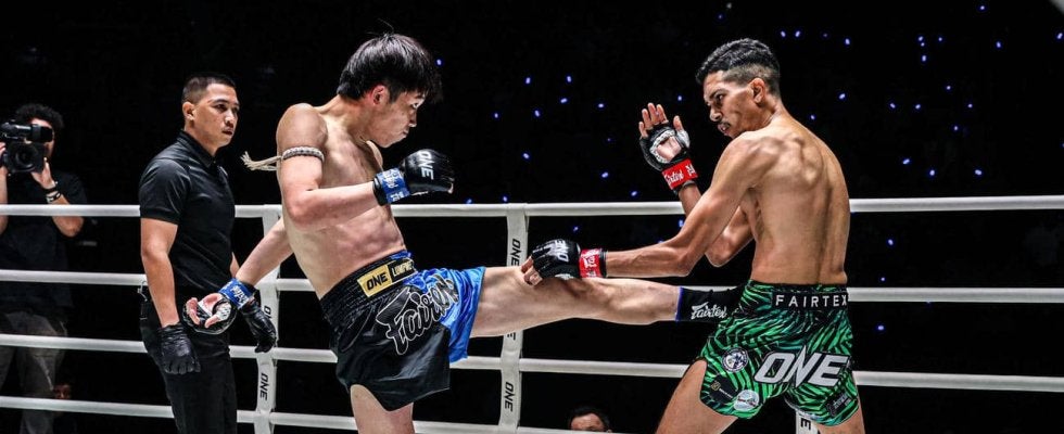 【ONE】４戦全勝だった石井寿来はまさかのノーコンテスト、サミングで目が開かなくなる