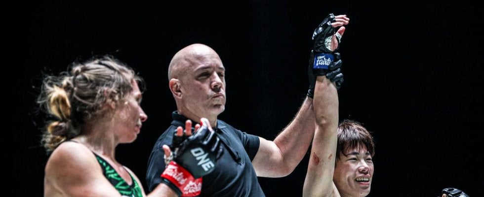 【ONE】柳仙香が１回一本勝ち、３連勝でボーナスゲット「三角から腕十字は自分の得意技」