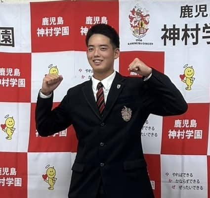 【阪神】神村学園・早瀬朔「日本を代表する投手に」目指すのは同じ高卒ドラ4から飛躍の山本由伸