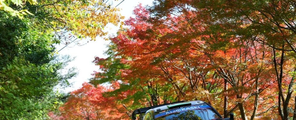 WRCジャパン速報：SS10『Ena 1』はエバンスが勝田に2.1秒差のベスト、オジエとエバンスの差は2.0秒に