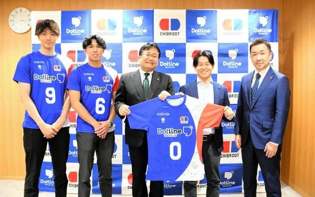 千葉ドット、ホーム開幕に選手ら意気込み　バレーボールVリーグ男子