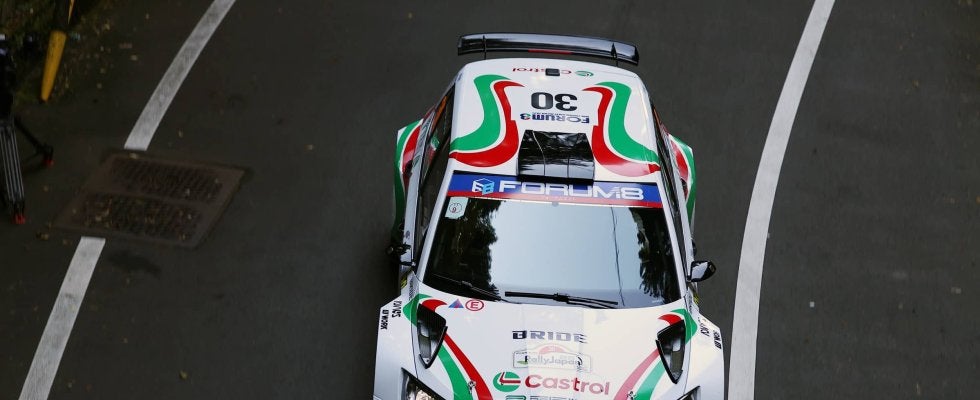 WRCジャパン：SS9でアクシデント発生後の鎌田卓麻以降にノーショナルタイム