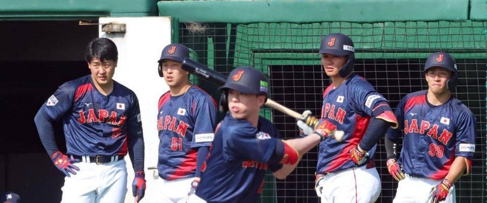 侍ジャパン　ピッチクロックに野手も大苦戦　森下はダッシュで打席へ　打者は制限時間の８秒前までに打つ準備の完了が必要