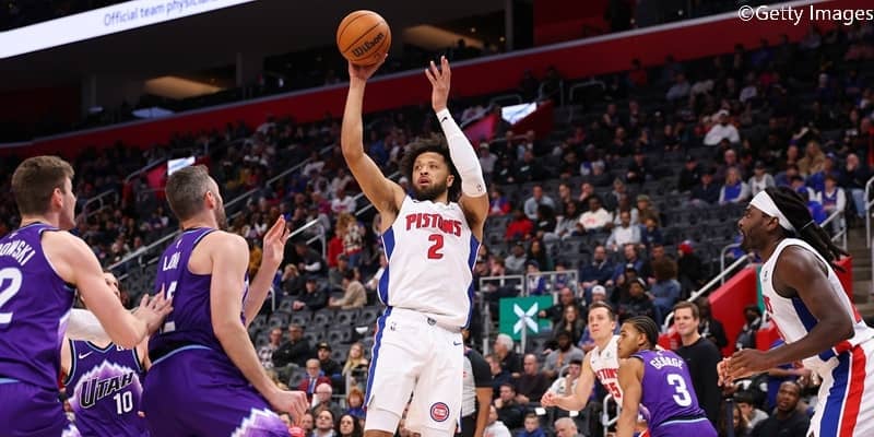 ピストンズのオールスターガード、ケイド・カニングハムが直近5シーズンで3人目の快記録