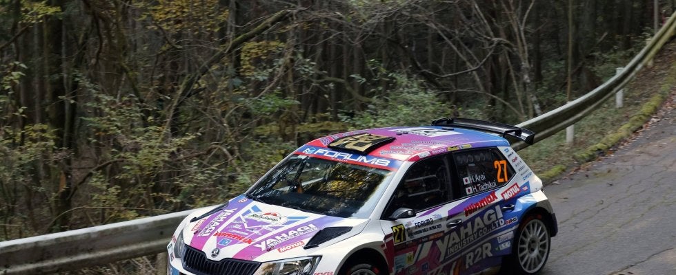 WRCジャパン：WRC2 6番手の新井大輝、「ファビアR5で走るのは今回が最後になる」