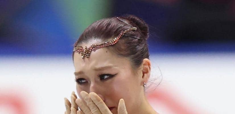 樋口新葉は涙のフリー　大歓声に万感「ここまで日本代表として戦ってこれてよかった」右足甲の怪我抱えながら渾身の演技　今季限りで現役引退、最後のＮＨＫ杯終える