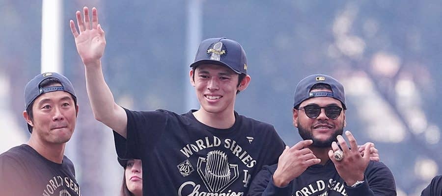 ド軍パーティで発見された朗希　ベッツの豪邸で“挑戦”も…ロハスから弄り