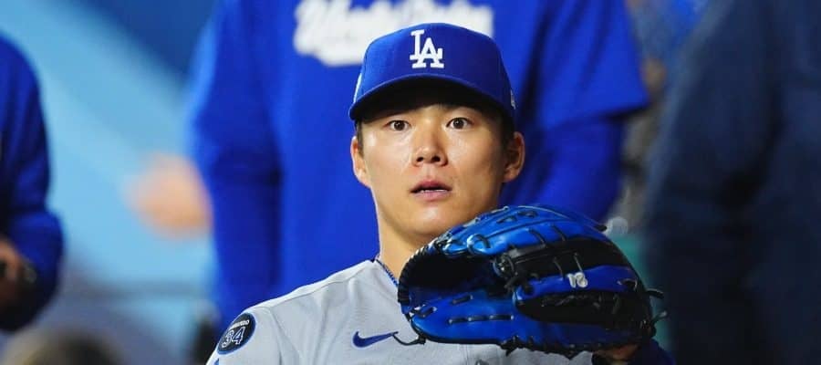 首元にキラリ…山本由伸が身につけた“3桁万円”　SNSで話題、米宝石店が明かす