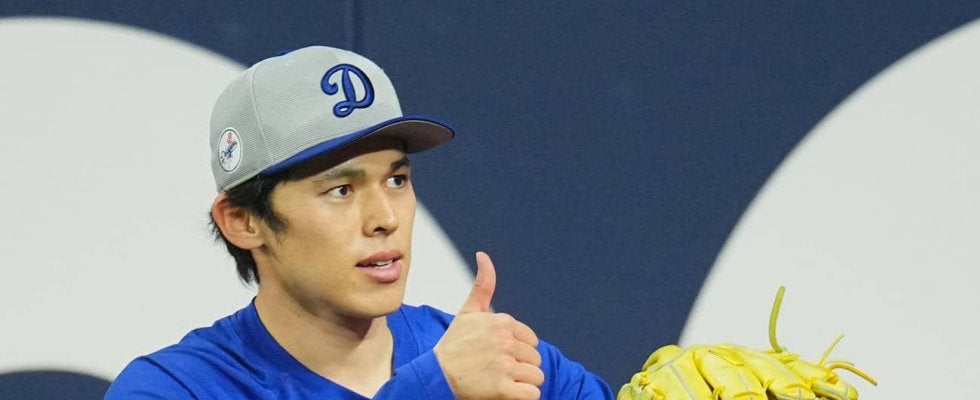 LAに佐々木朗希の壁面広告　山本由伸も登場　ナイキのキャンペーン