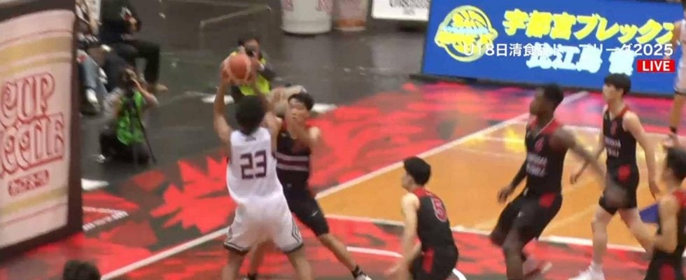 本当に高校1年生？日本代表選出の怪物・白谷柱誠ジャック、ど迫力のスピンムーブにバスケユーチューバーも衝撃