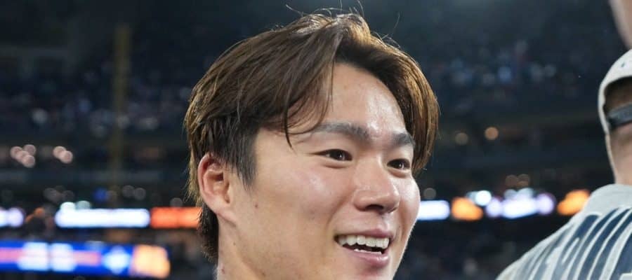 “デカすぎる”山本由伸に騒然「これ以上クールなものは」　LA歓喜の逸品「最高だ」