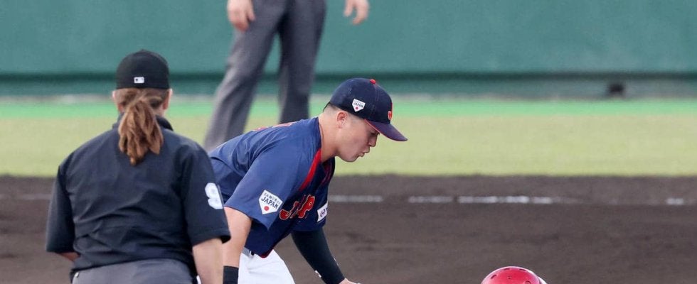 【侍ジャパン】“牧の３インチ”で併殺完成「普段だったら踏めてない」拡大ベースのメリットに感謝