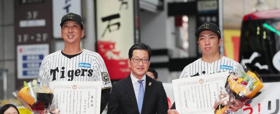 【阪神】石井大智、“第２の故郷“高知県からプロスポーツ優秀賞「初連覇と日本一」フル回転誓う