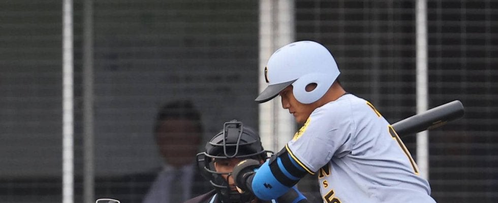 【阪神】野手転向の西純矢が打者デビュー！中日との練習試合９回に代打、粘るも７球目見逃し三振