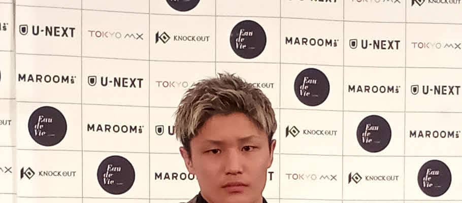 【KNOCK OUT】ゴンナパーに挑戦する久井大夢がメイン志願「最高の勝ち方で締めくくる」