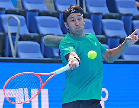  内山靖崇 逆転負けで初戦敗退 