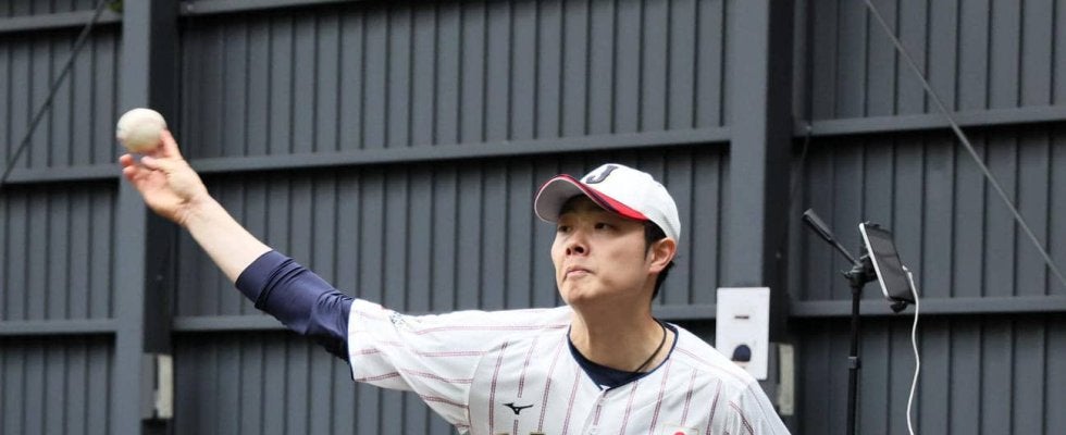 【侍ジャパン】松本裕樹が独特なボールの軌道をアピール「中継ぎの中でも違うタイプ」井端監督