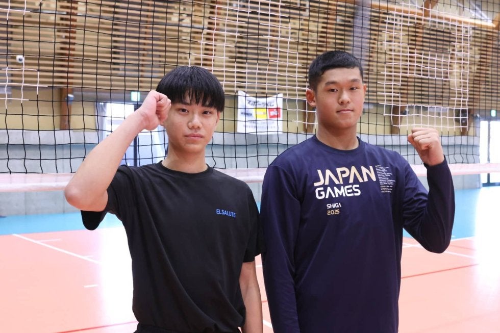 土井颯太＆岩下遼大 有望中学生対談