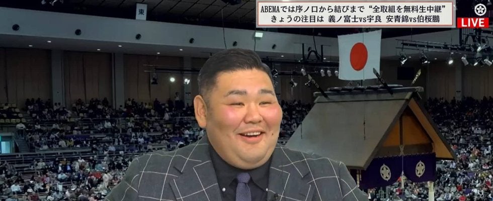 「大相撲中継で初では？」ファン“腹筋崩壊”の珍事 元幕内・天鎧鵬が笑撃の“ほっこり”イタズラ「面白すぎw」「解説が入ってこない」