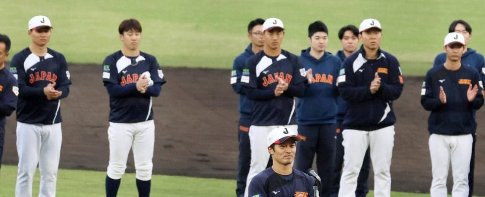 【侍ジャパン】強化合宿打ち上げ　手締めあいさつは坂本誠志郎「みんなでいい準備、アピールを」