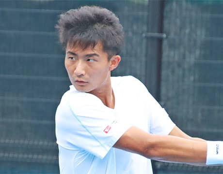  松岡隼 チャレンジャー大会初の8強 