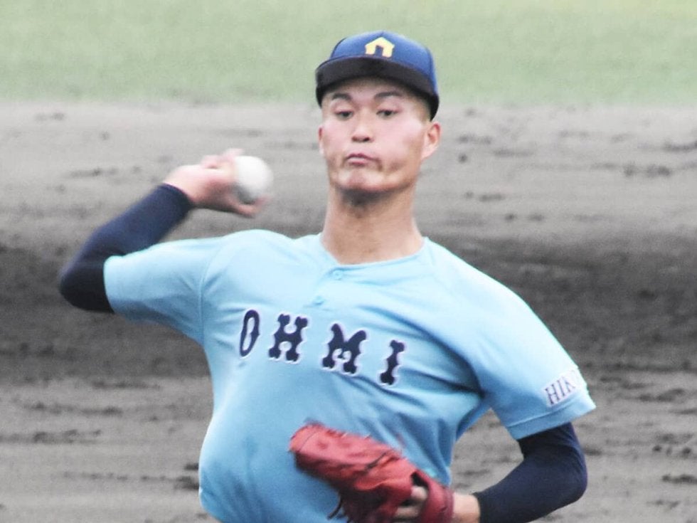 高校野球】投げる姿はまるで斎藤雅樹！ 近江の148キロ右腕・上田健介が