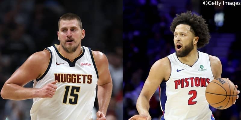 今季第3週の週間MVPにナゲッツのヨキッチ、ピストンズのカニングハムが選出