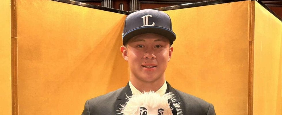 【西武】育成１位八王子学園八王子・新井唯斗「将来は西武の柱に」音楽×野球で勝利の旋律奏でる