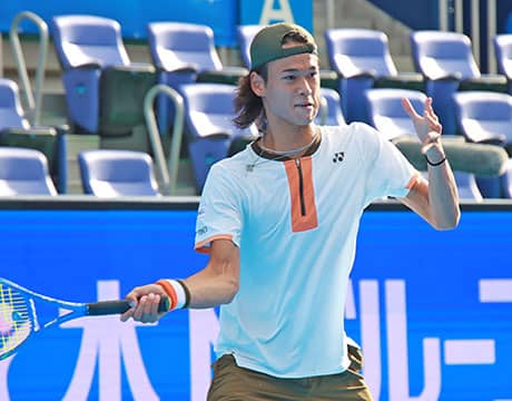 坂本怜 逆転勝ちで初の8強