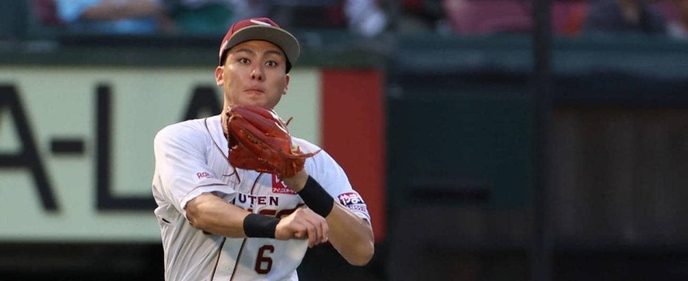 【楽天】村林一輝がゴールデン・グラブ賞初受賞「広い視野で野球を見ることができた1年」