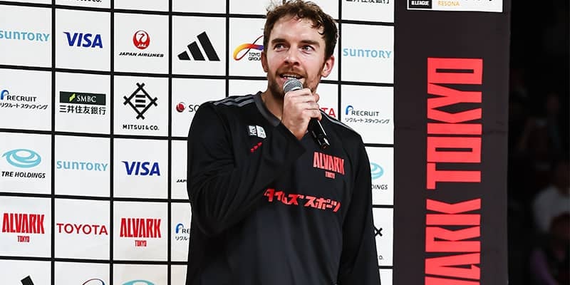 アルバルク東京のバランスキーがB1個人通算500試合出場を達成「いろいろな人に感謝したい」