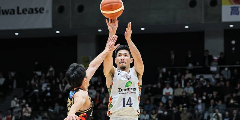 琉球ゴールデンキングスの岸本隆一が史上4人目の快挙…3P1000本成功「一つひとつ積み重ねた結果」