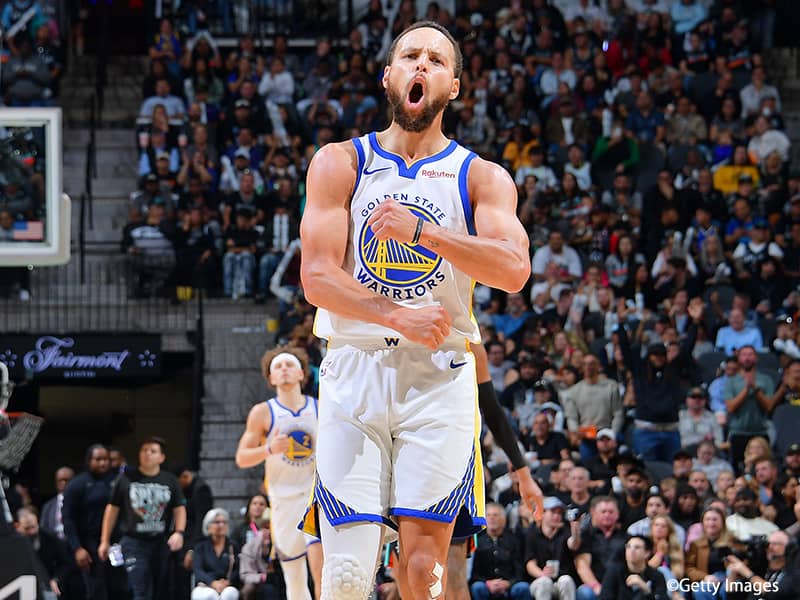 ウォリアーズのステフィン・カリーが通算73回目の40得点ゲーム…単独9位