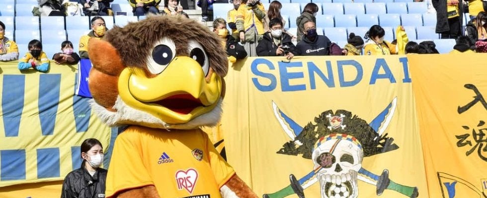 ｢今年1の衝撃映像｣新感覚｢ベガッ太カメラ｣がアツい!? J2仙台の“秘蔵映像”広報カメラに｢神アングル｣搭載！｢にしてもベガッ太さんのくちばしいい味出してますね｣