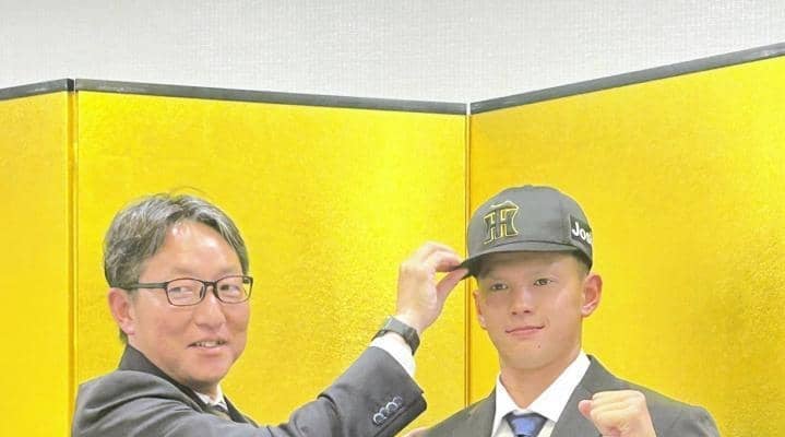 阪神　ドラ５・能登が仮契約「必要とされるピッチャーに」契約金３５００万　年俸６６０万円
