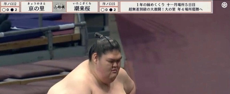 意外すぎる“ほっそり美脚” 184センチ巨漢力士にファン注目「すごいスタイル」