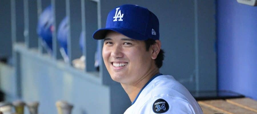 大谷翔平、MVP発表番組に生出演　ラフな私服姿で…昨年は真美子夫人＆デコピンと登場