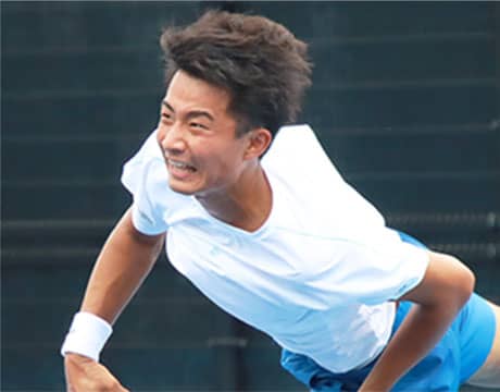  松岡隼 快進撃で初の4強 