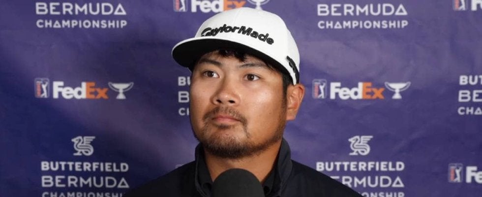 久常涼は暫定4位と好発進「最近は風の強いコースが好き」