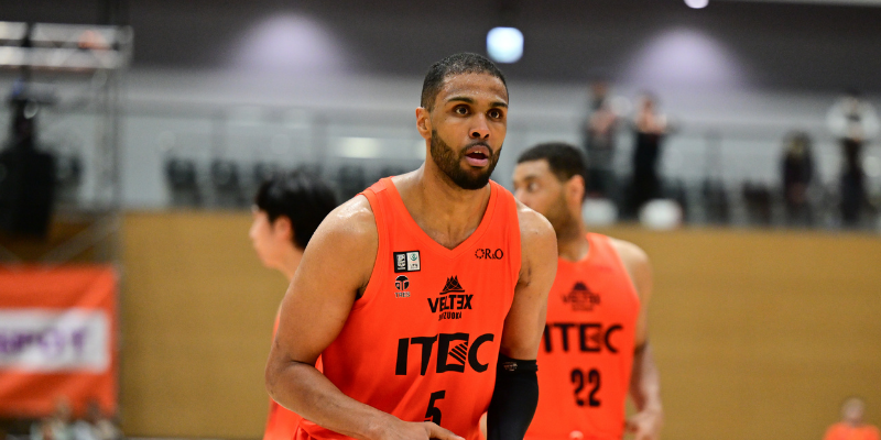 B2静岡クリス・エブ・ンドウが右長内転筋肉離れでIL入り…今季10.9得点のノルウェー代表