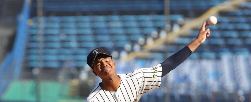 【明治神宮大会】帝京エース仁礼パスカルジュニア投手は８回に力尽き、山梨学院に逆転負け