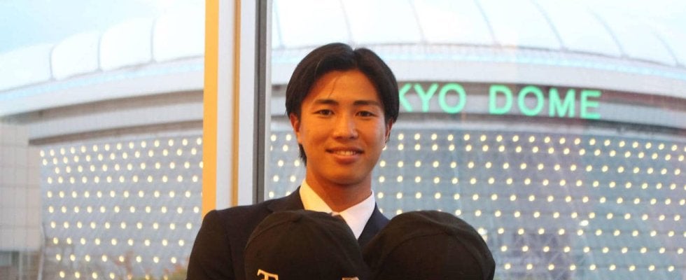 【巨人】ドラ３亜大・山城京平「プレースタイルがかっこよくて尊敬」目標は２学年先輩・宮城大弥