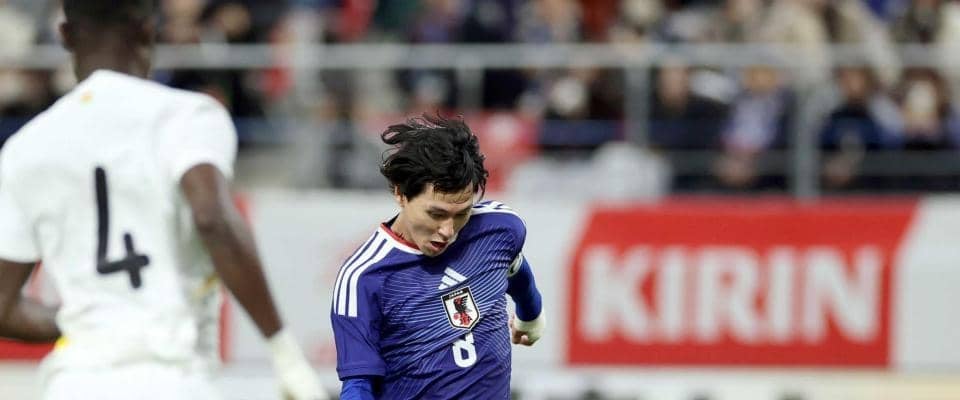 森保Ｊガーナに２－０快勝！　南野先制弾で歴代８位タイ代表通算２６点目、木村和司に並んだ「海舟からいいパスが来たので」