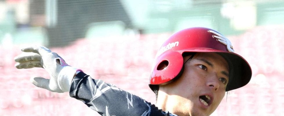 【楽天】宗山塁さらなる進化へ、理想はソフトバンク近藤「もっともっと長打がほしい」